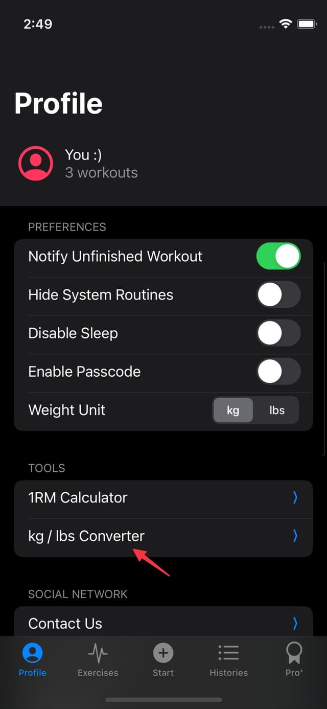 kg/lbs converter